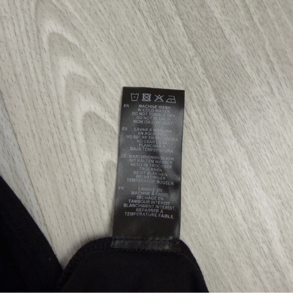 Marcella NYC Laurel Gown Dress Asymmetrical European Stretch Jersey XL Black - Picture 15 of 15